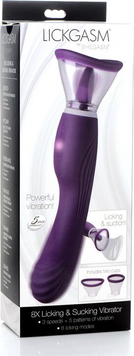 Immagine prodotto Lickgasm 8x Licking and Sucking Vibrator