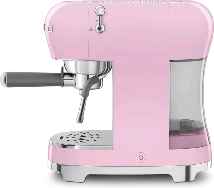 Actual product image Smeg ECF02PKEU Portafilter espresso/coffee machine Rose (EU plug)
