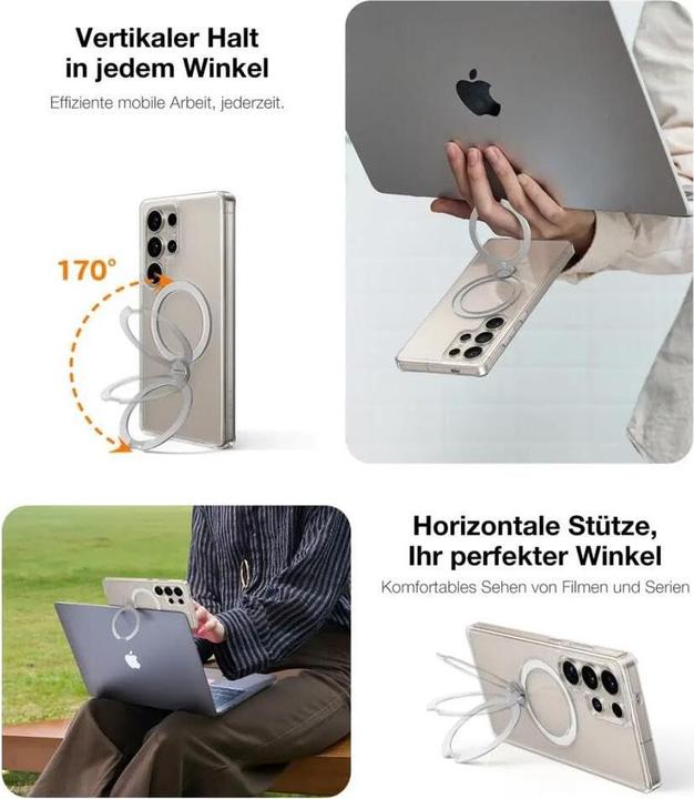 Actual product image Torras Ostand Spin Series (Samsung Galaxy S25 Ultra)