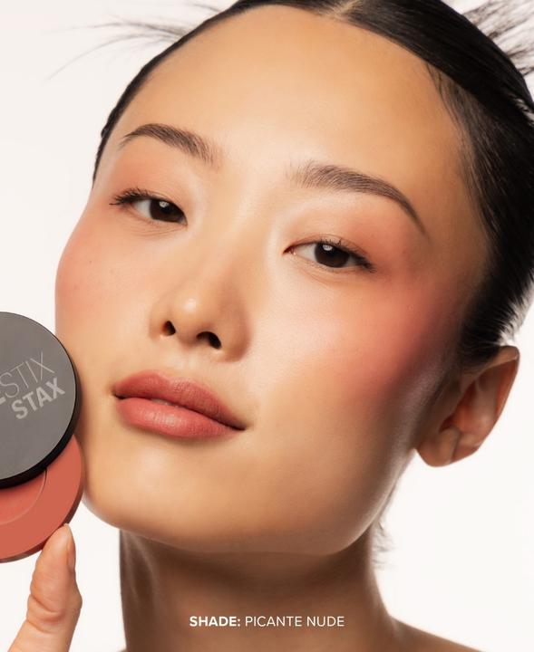 Actual product image Nudestix Stax All Over Color Blush Balm - Picante Nude 2.5 G (Picante Nude)
