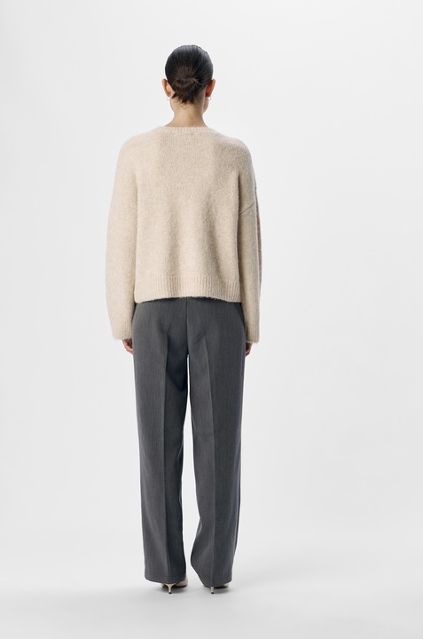 Produktbild Object Gerippter Strickpullover (XL)