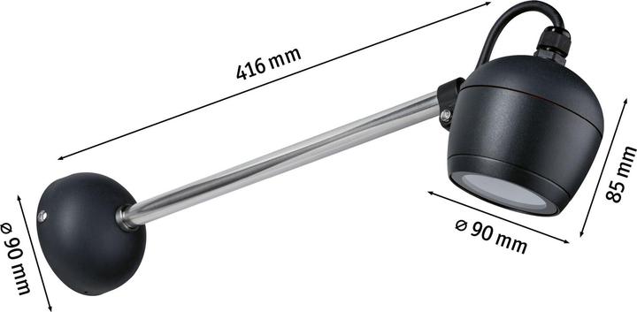 Image du produit Paulmann Kikolo (400 lm, IP65)