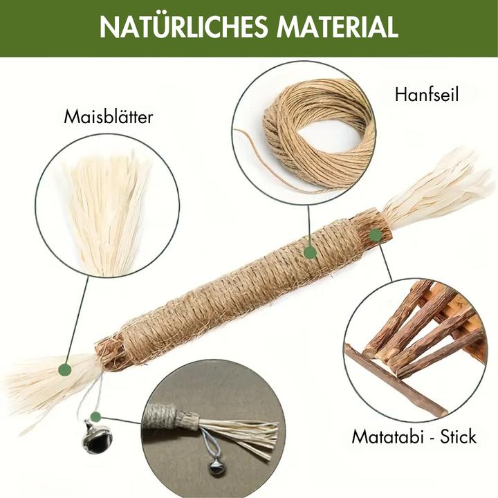 Produktbild Suba 4 Stück Matatabi-Sticks mit Fransen