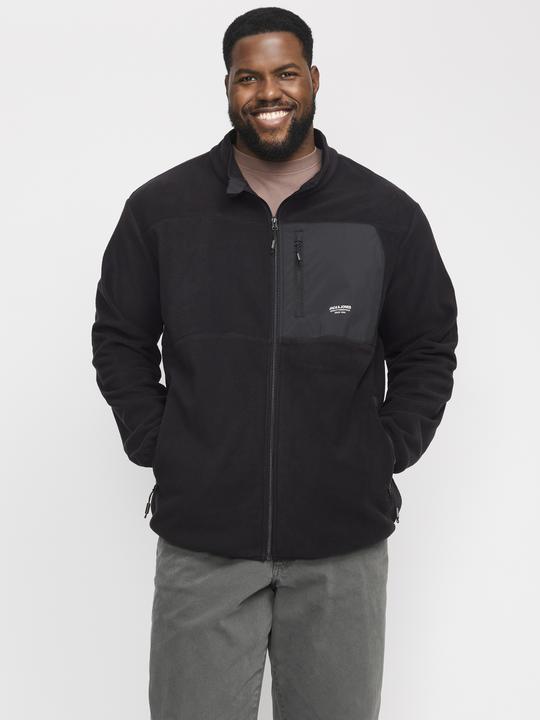 Produktbild Jack & Jones Plus Size Fleecejacke Fleecejacke (6XL)