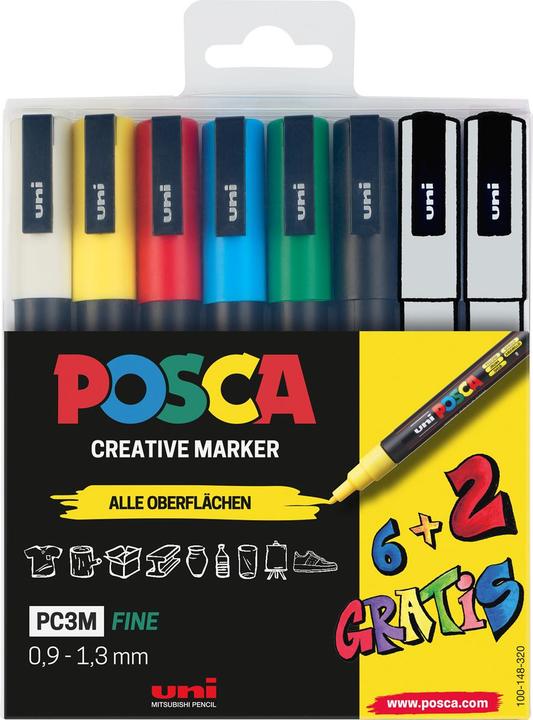 Produktbild Faber-Castell Füller M/KS Set Grip berry (Beere, 8x)