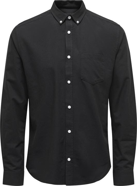 Produktbild Only & Sons Einfarbiges Langarmhemd (L)