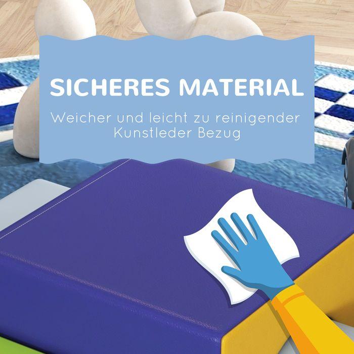Produktbild Swisshandel24 Bausteinset 4er-Set Schaumstoff Bausteine Bauspielzeug, 1-3 Jahre, V2