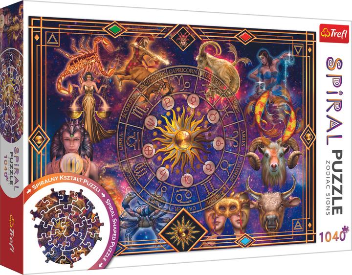 Actual product image Trefl Spiral Puzzle 1040? Zodiac sign (1040 pieces)