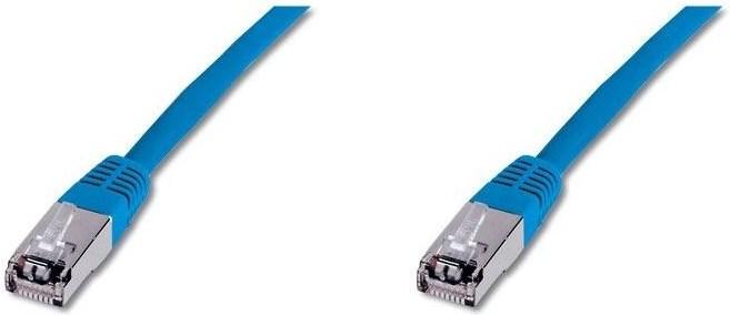 Produktbild Goobay CAT 5e Patchkabel, SF/UTP, Blau, 1 m (SF/UTP, CAT5e, 1 m)