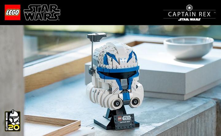Produktbild LEGO Captain Rex Helm (75349, LEGO Star Wars)