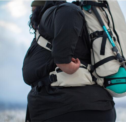 Actual product image Wandrd Trekking Waist Belt S/M Tan (Camera hip bag)