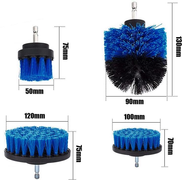 Actual product image Brilliant Tools Brush attachment set