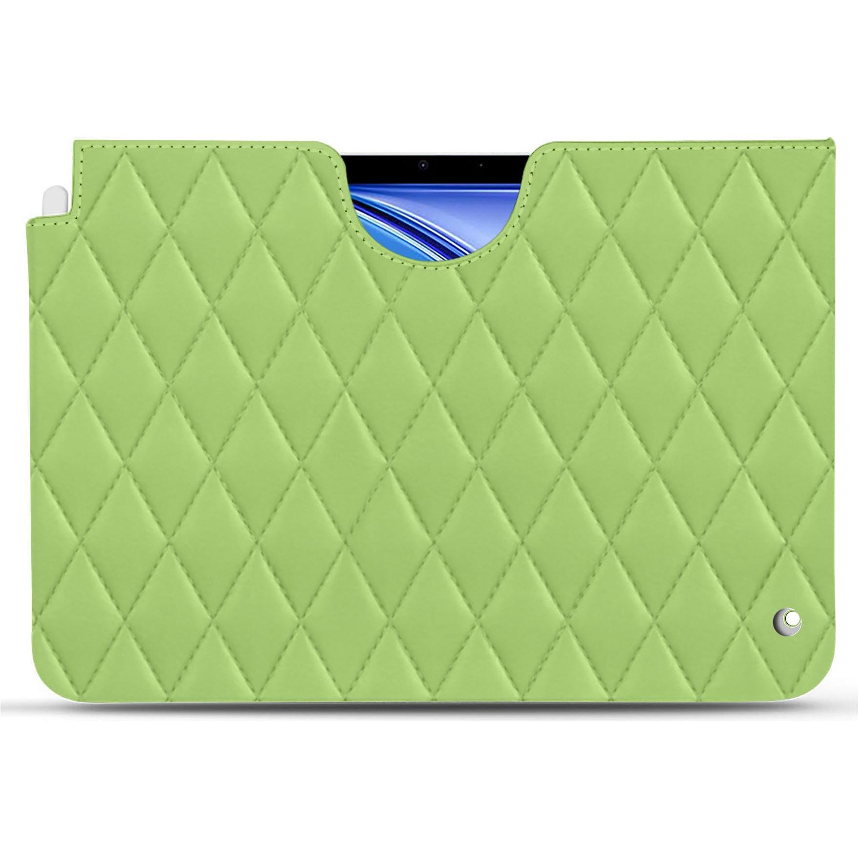 Thumbnail - Noreve Lederschutzhülle (iPad Air 2020 (4. Gen), iPad Air 2022 (5. Gen)), Tablet Hülle, Grün