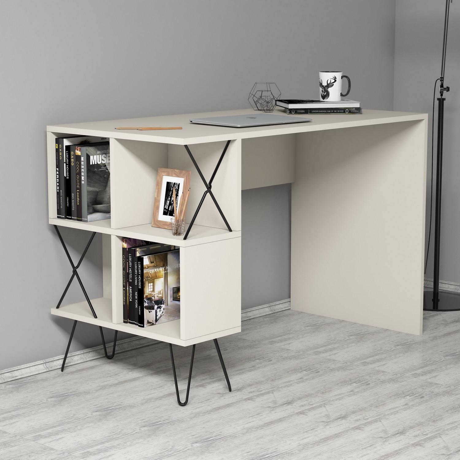 Hanah Home, Schreibtisch, Gael (60 x 120 x 80 cm)