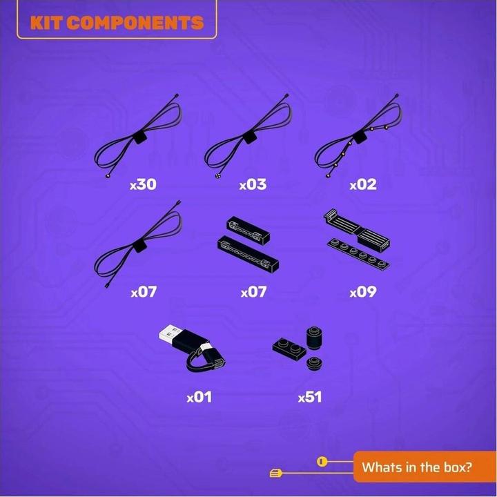 Produktbild Light my bricks LMB 2.0 LED Licht Set für LEGO® 76252 Batman - Bathöhle – Schaukasten