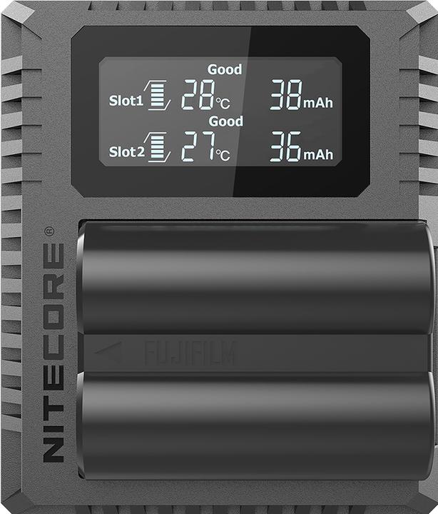 Image du produit Nitecore FX3 - für Fuji Cameras (Chargeur de batterie d'appareil photo)