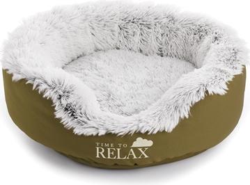 Produktbild Martin Kattenmand / Hondenmand Imitatiebont Kaki (Katze)