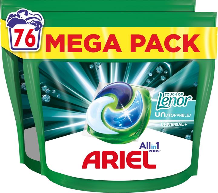 Ariel Universal+ (76 Waschgänge, Waschpods)