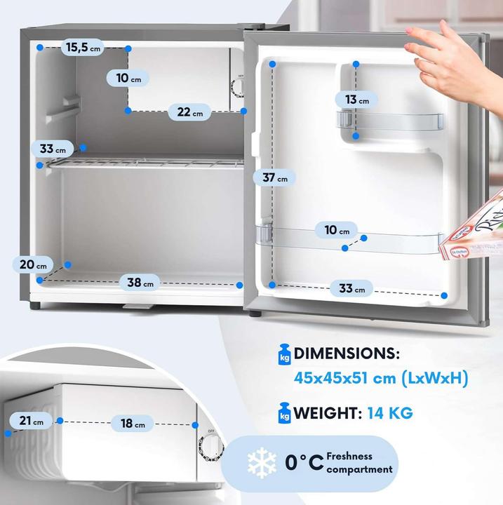 Produktbild Stillstern Mini Kühlschrank (45 l)