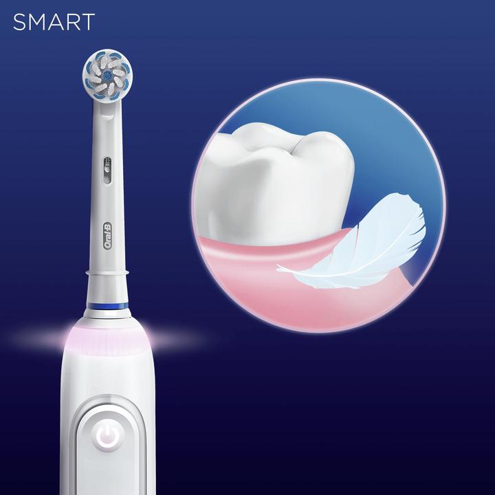 Actual product image Oral-B Smart Sensitive Electric Toothbrush + Travel Case (Oscillating toothbrush)