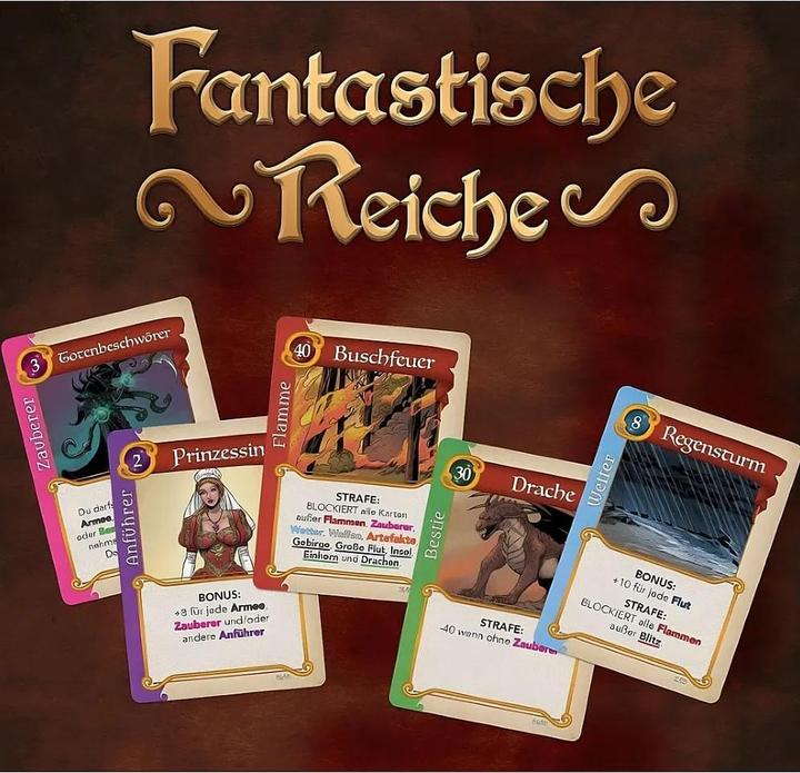 Produktbild Strohmann Games Fantastische Reiche (Deutsch, 2 - 6 Spieler)