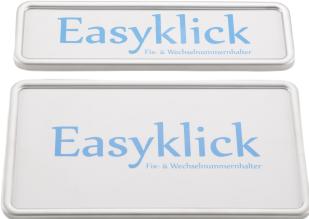 Image du produit Easyklick Cadre de numérotation vertical 8x30 + 16x30 set chrome mat