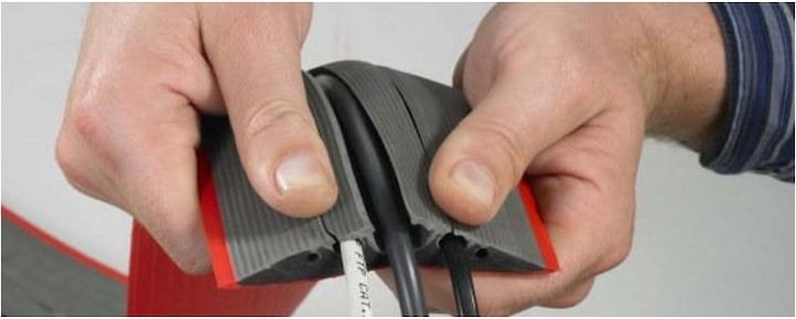 Actual product image Serpa Cable bridge B9, 300cm, dark grey (Cable bridge, 300 cm)
