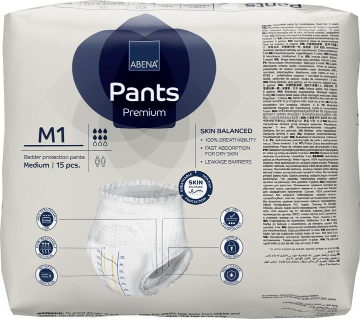 Produktbild Abena Premium M1 blau (15 x, M)