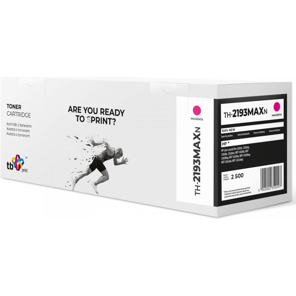 Print, Toner, TB cartridge for HP Color LJ Pro 3202 W2193X MA