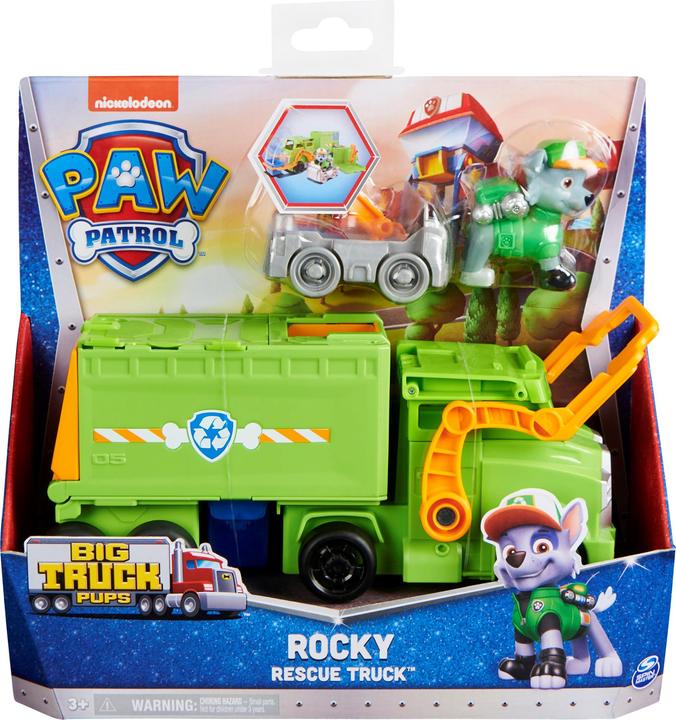 Actual product image NoName Paw Patrol Big Truck Pups Deluxe Vehicle Rocky