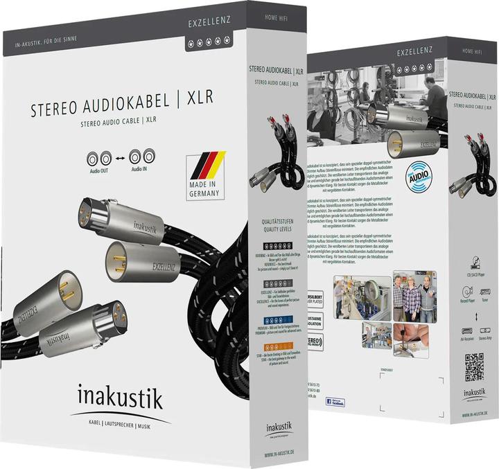 Produktbild Inakustik Exzellenz Stereo XLR (0.75 m, XLR)