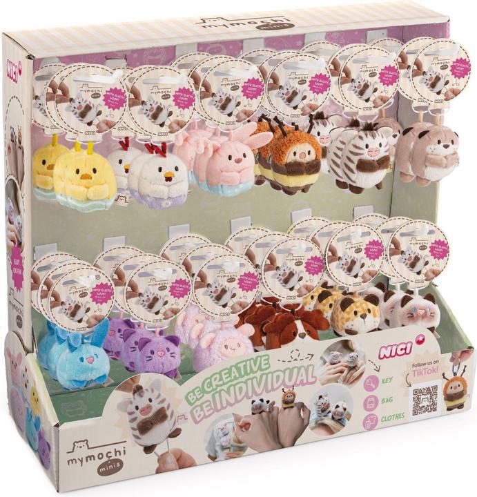 NICI Kuscheltier mymochi minis Series #4 5cm (35 cm)
