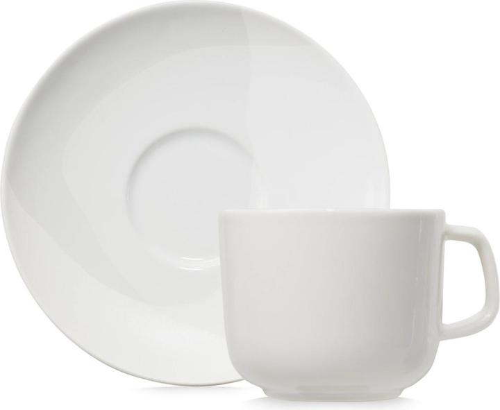 Revol Confluence Teetasse m. Untertasse 20cl kokos alab. weiss (200 ml)