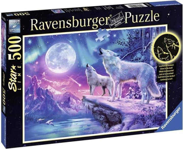 Immagine prodotto Ravensburger Il lupo nell'aurora boreale (500 pezzi)