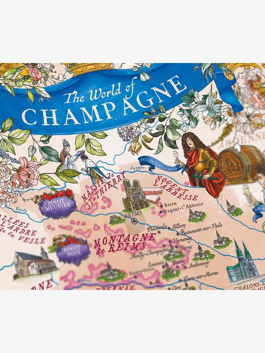 Produktbild Water & Wines Puzzle roségold