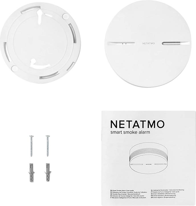 Actual product image Netatmo Smoke detector
