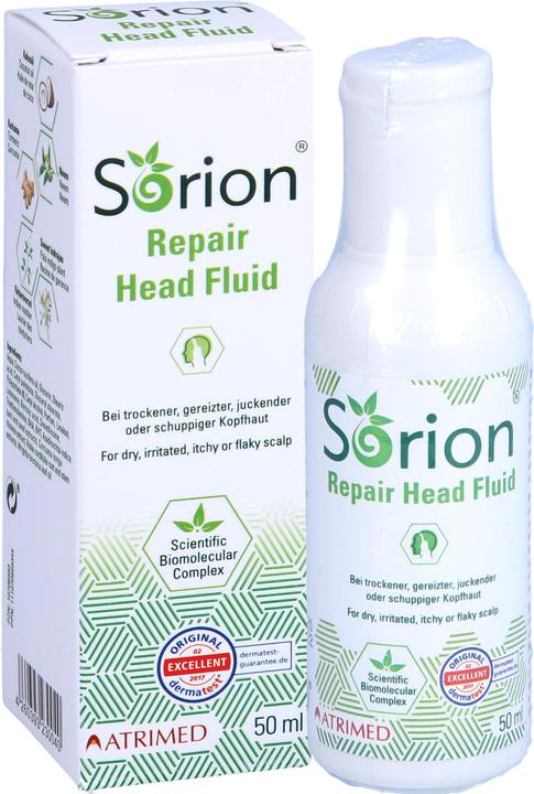 Actual product image Ruehe Healthcare Sorion Head Fluid Repair Lotion for Sensitive Scalp, 50 ml solution (50 ml)