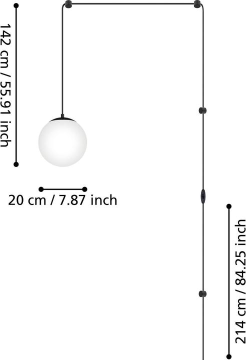 Actual product image EGLO RONDO 3 (E27)