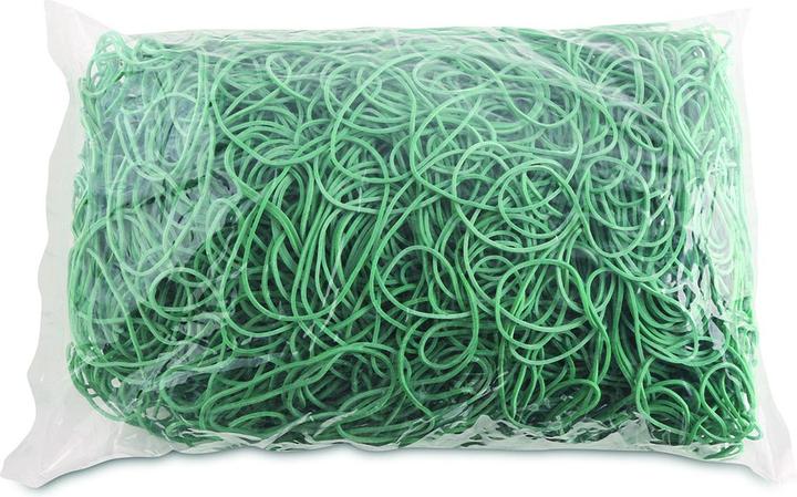 Immagine prodotto Office Products Elastici, diametro 60 mm, 1,5 x 1,5 mm, 60% gomma, 1000 g, confezione, verde