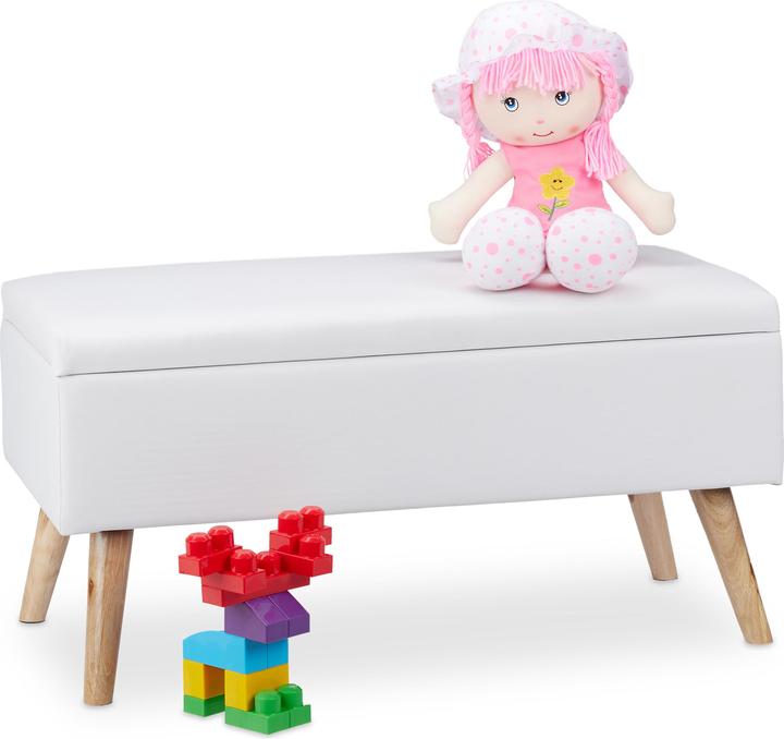 Actual product image Relaxdays Storage Bench (80 cm)