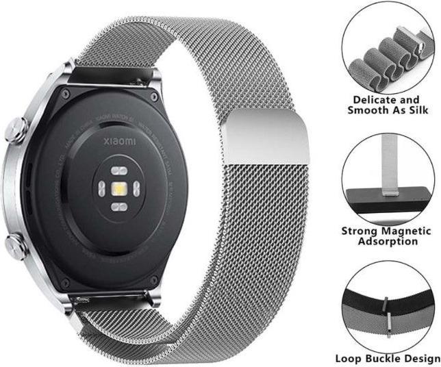 Immagine prodotto MU Classic Bracciale in metallo della Serie Milanese (Metallo)