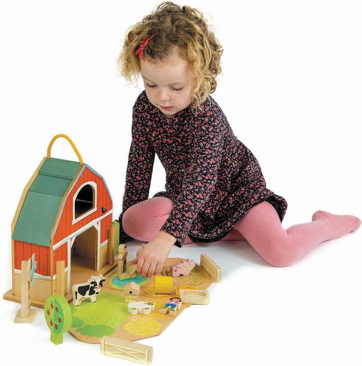 Image du produit Tender Leaf Toys Grange avec accessoires