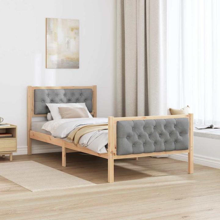 Image du produit vidaXL Modernes Bett (90 x 190 cm)
