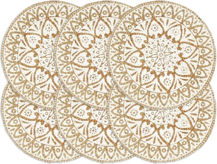 Image du produit vidaXL Tischset (6 pcs, 38 cm)