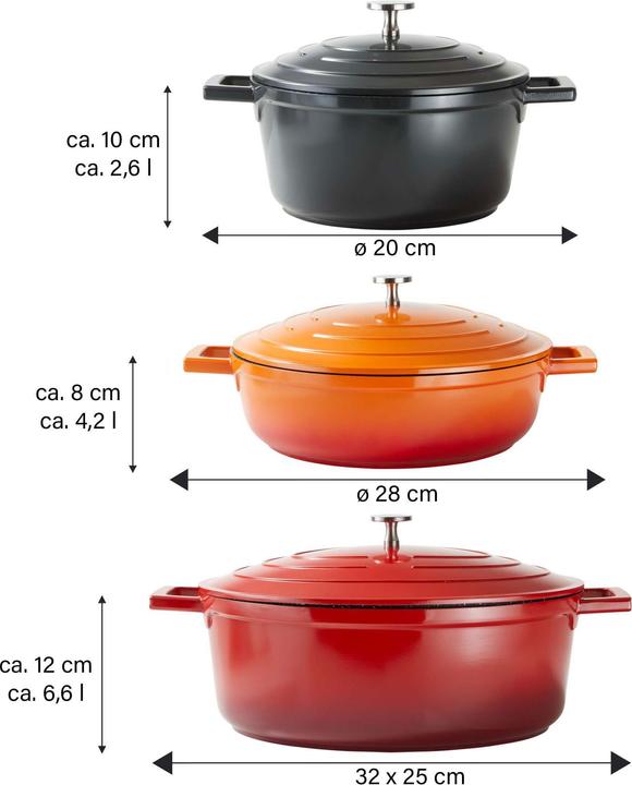 Produktbild Stoneline 20093 Roaster 28 cm, Volcanic (Aluminium)