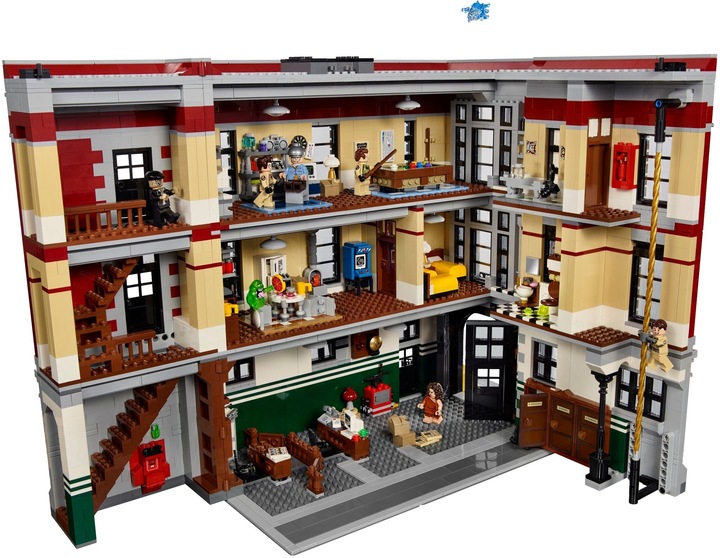 Produktbild LEGO Ghostbusters - Feuerwehr-Hauptquartier (75827, LEGO Seltene Sets)