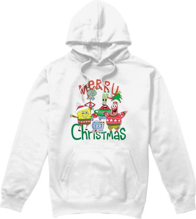 Produktbild Spongebob Squarepants Merry Christmas Kapuzenpullover (S)