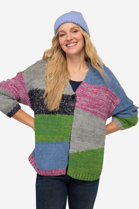 Produktbild Laurasøn Strickjacke, Colorblocking (L)