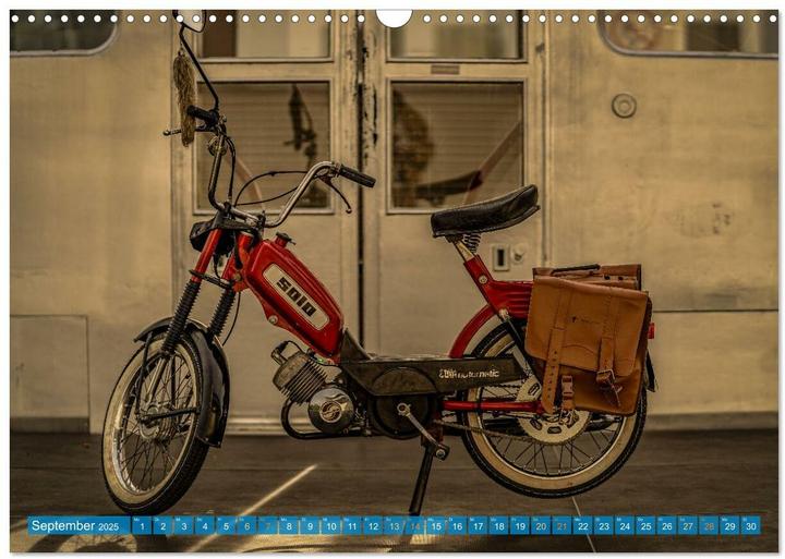 Actual product image Das Mofa meiner Jugend (Wandkalender 2025 DIN A3 quer), Monatskalender (A3)