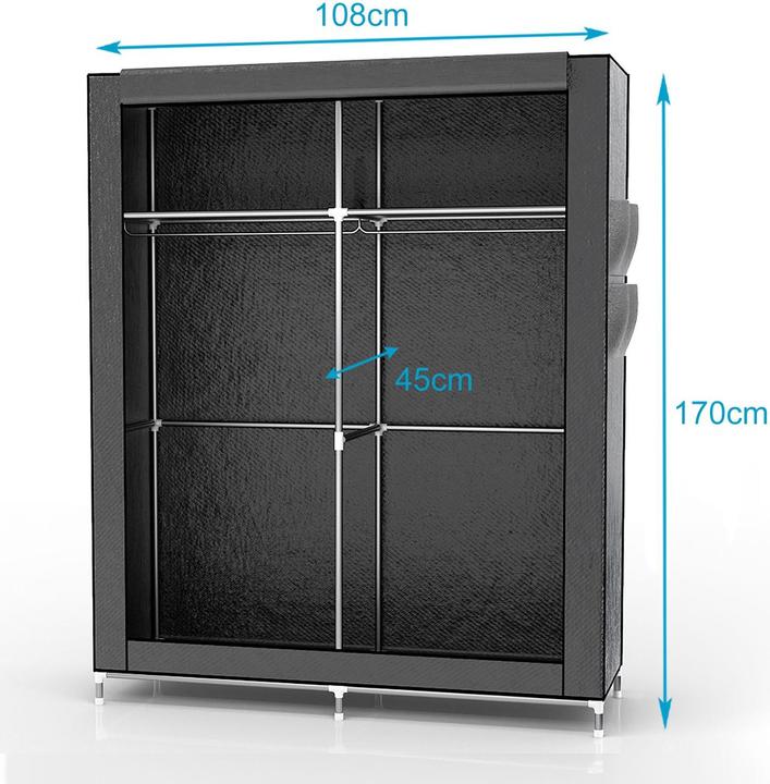 Image du produit Intirilife Armoire (108 x 45 x 170 cm)